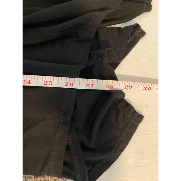 V Neck Blouse Womens Size Small Sleeveless Lace Front Solid Black A-line Hem Top - Picture 12 of 12